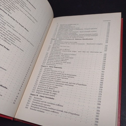 Principles and Procedures of Statistics by Robert G. D. Steel -1960 Hardcover