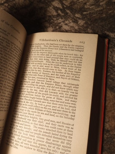 MEMOIRS OF THE CRUSADES EVERYMAN'S LIBRARY #333 By Geoffroi De & Jean