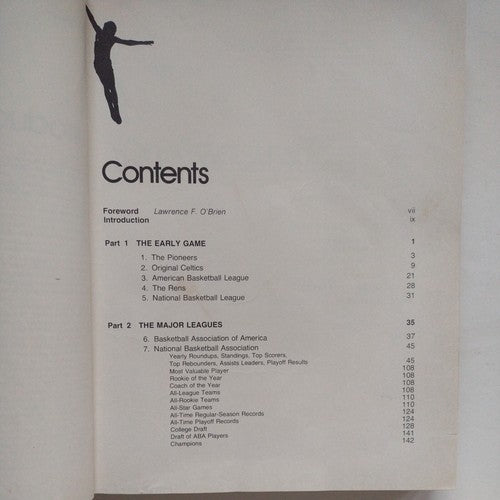 The Pro Basketball Encyclopedia Hardcover Zander Hollander 1977