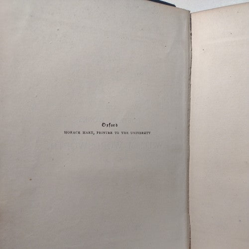 Wordsworth's Poetical Works Edited by Thomas Hutchinson 1908 - Oxford Edition HC