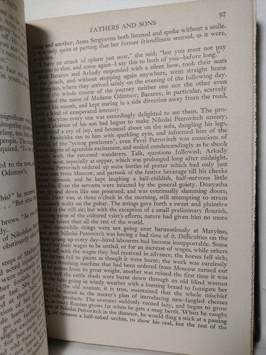 The Best Known Works of Ivan Turgenev-HCnoDJ -Circa 1900's