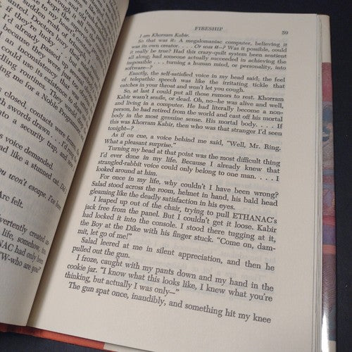 Fireship by Joan D. Vinge -Hardcover -Vintage Science Fiction -1978 Book Club Ed