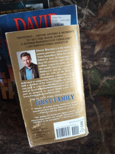 David Baldacci  4 Book Bundle Paperback Fiction the fallen redemption