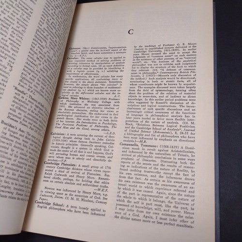 Dictionary of Philosophy by Dagobert Runes -1960 -Hardcover -Vintage Philosophy