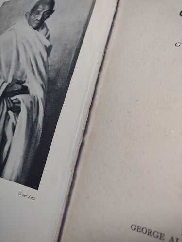 The Tragedy of Gandhi by Glorney Bolton -1st Publishing -Hardcover 1934 -Vintage