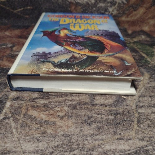 The Dragon at War by Gordon R. Dickson -1992 Hardcover -Vintage Fantasy / Sci FI