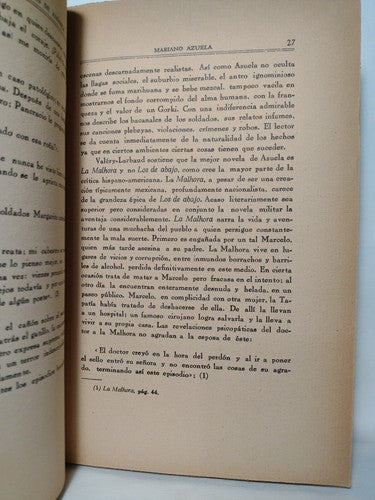 Novelistas Contemporaneos De America Por Arturo Rioseco -1939 -PB -Spanish Lit.