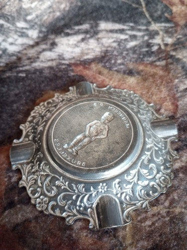 Vintage European  Ashtray Manneken Pis Brussels Bruxelles Belgium