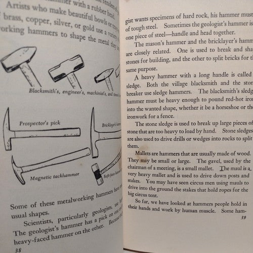 Man And His Tools, By William A. Burns (1956)