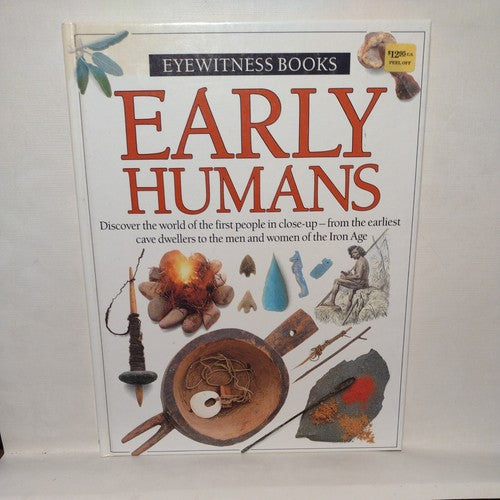 Eyewitness Books: Early Humans by Nick Merriman, 1989 1st American Ed. Hardcover