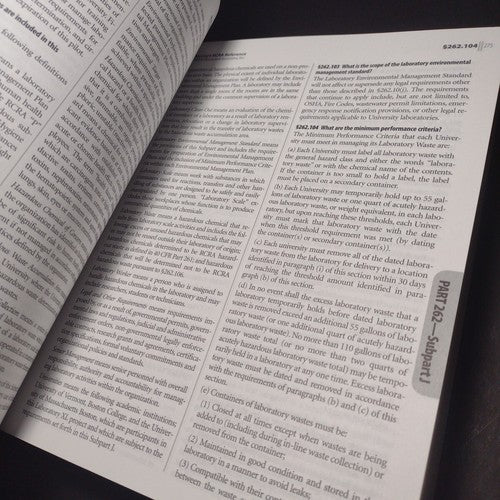 McCoy's RCRA Reference 2009 Edition -Softcover Reference Book