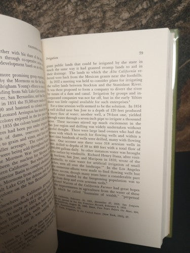 Gates, Paul California Ranchos and Farms 1846-1862 HCwDj