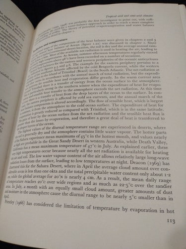 World Climatology: An Environmental Approach, John G. Lockwood (1974) 1st ed