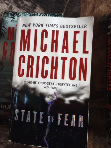 Michael Crichton Richard Preston Bundle 3 Book Lot Paperback
