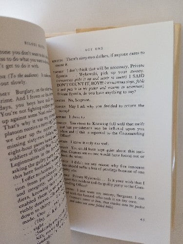 Biloxi Blues - Neil Simon -  HC w/DJ 1986 First Ed 2nd Printing