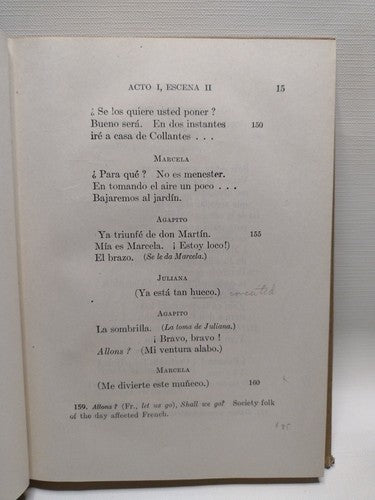 Marcela O¿ A Cuál De Los Tres? Bretón De Los Herreros, Manuel Herreros -1922 HC