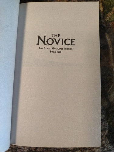 Black Magician Trilogy Book 2: The Novice By Trudi Canavan -2012 -17th Print -PB