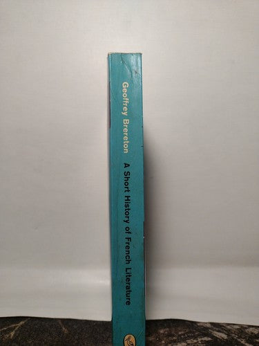 A Short History Of French Literature By Geoffrey Brereton -1965 reprint -PB