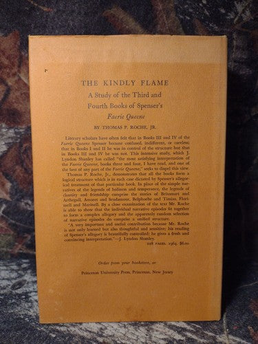 THE POETRY OF THE FAERIE QUEENE by Paul J. Alpers -1969 Hardcover Vintage Poetry