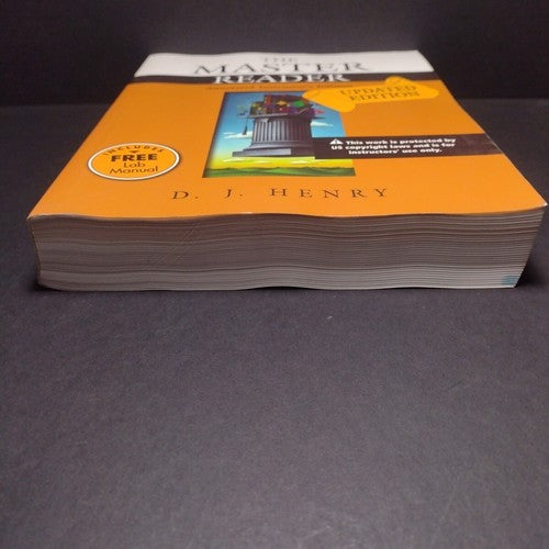 The Master Reader: Annotated Instructor's Edition by D. J. Henry -Paperback 2006