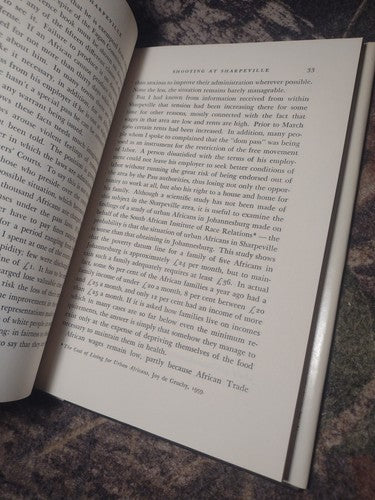 Shooting at Sharpeville by Ambrose Reeves -Hardcover -1961 Review Copy 1st Us ed