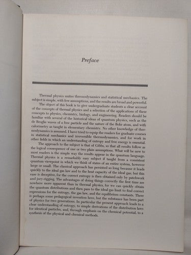 Thermal Physics By C. Kittel -1972 -HCwDJ -1st Print -Ex Libris -Physics Books