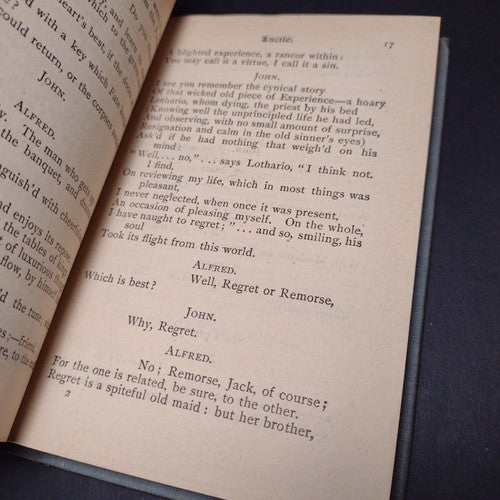 Lucille by Owen Meredith -Electric Edition -Hardcover -Circa 1890's Printing