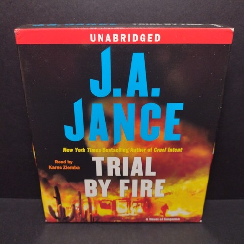 Trial by Fire by J. A. Jance 2009, Compact Disc Audiobook (9 Disks) English