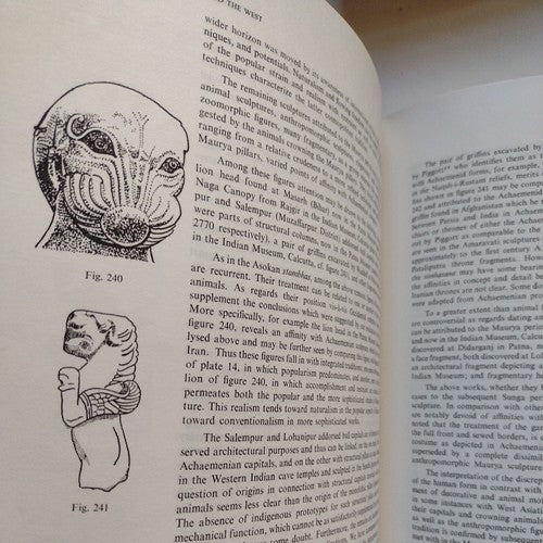Ancient Indian Art And The West by Irene N. Gajjar PHD -First Edition -1971