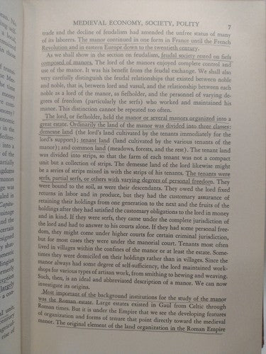 Chapters In Western Civilization: Volume 1 By Columbia University Press -1954 HC