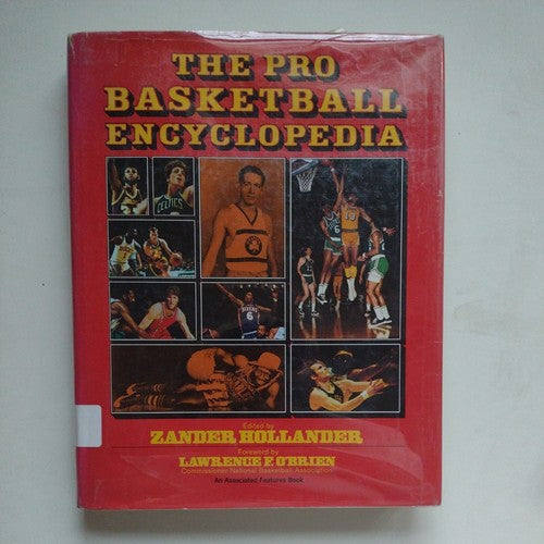 The Pro Basketball Encyclopedia Hardcover Zander Hollander 1977