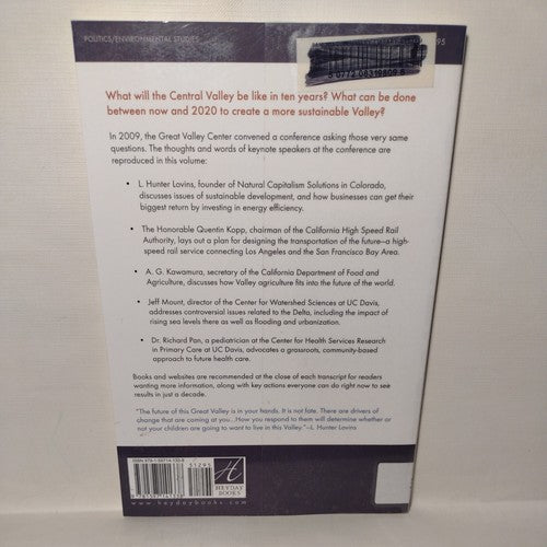 2020 : Visions for the Central Valley by Amy Moffat (2010, Trade Paperback)