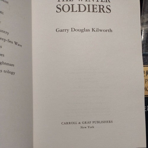 The Winter Soldiers by Garry Douglas Kilworth (2003, Hardcover)..
