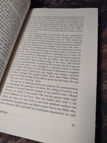 Private Faces Public Places by Abigail McCarthy -1972 -Hardcover -Biography
