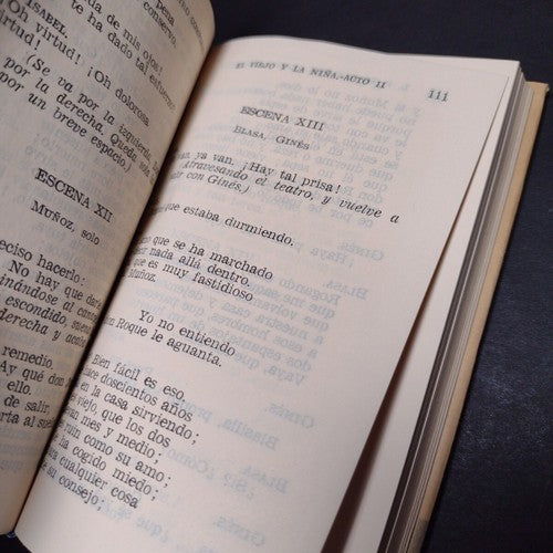 Teatro Completo Por Leandro F. De Moratin -Hardcover -3rd Edition -1963