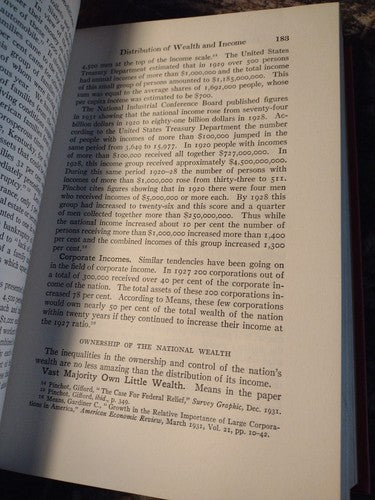 Current Social Problems by John Gillette -Hardcover -1933 -Vintage Sociology