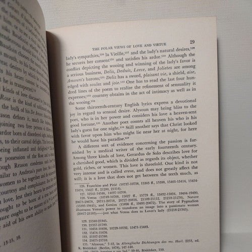 Virtue According To Love-In Chaucer, By Eugene E. Slaughter (1957) HC