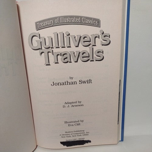 Gulliver's Travels by D. J. Arneson (2004, Hardcover)