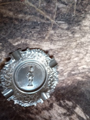 Vintage European  Ashtray Manneken Pis Brussels Bruxelles Belgium