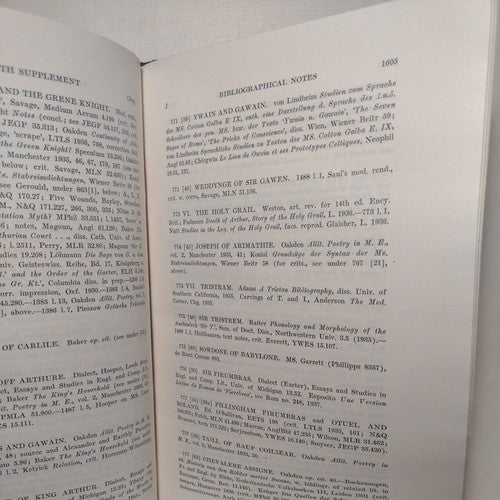 A Manual Of Middle English, 1050-1400 By John Wells -7th Supplement -1938 -HC