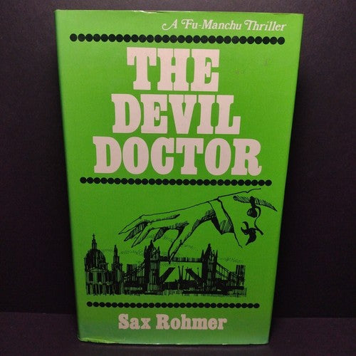 The Devil Doctor by Sax Rohmer -Tom Stacey Reprint -Hardcover 1973