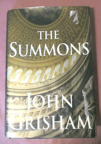 The Summons by John Grisham -2002 -1st Edition Hardcover -Modern Literature