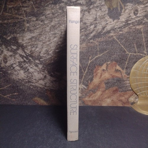 Surface Structure by Robert Fiengo -Hardcover -1980 -Vintage Philosophy / Math