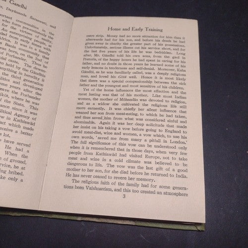 Mahatma Gandhi: An Essay In Appreciation by R. M. Gray -Hardcover -4th Imp -1931