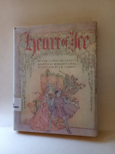 Vtg J K LAMBERT Comte de Caylus Heart of Ice 1977 HC 1st Ed Story Book