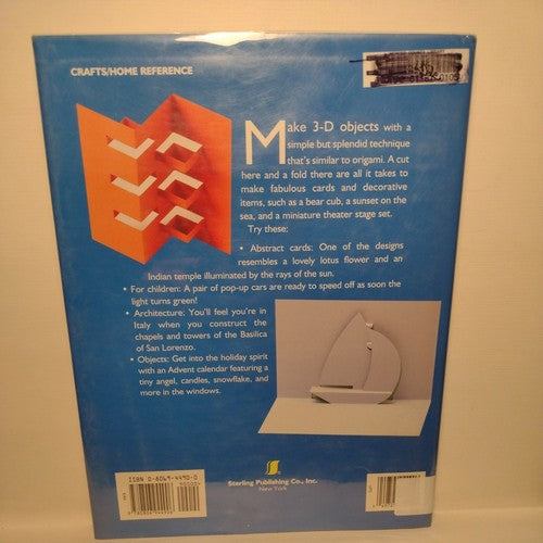 Kirigami : The Art of 3-Dimensional Paper Cutting by Laura Badalucco (2000,...