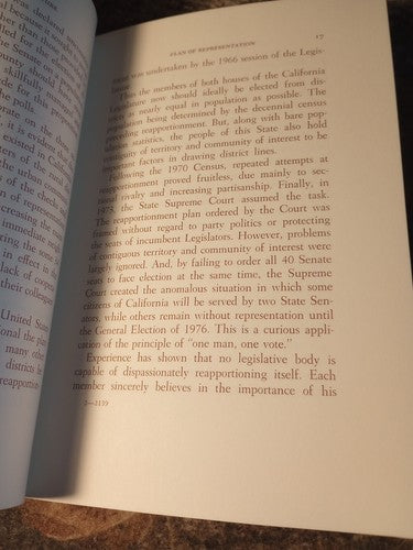 The California Legislature 1974 Edition Hardcover By Joseph Allan Beek