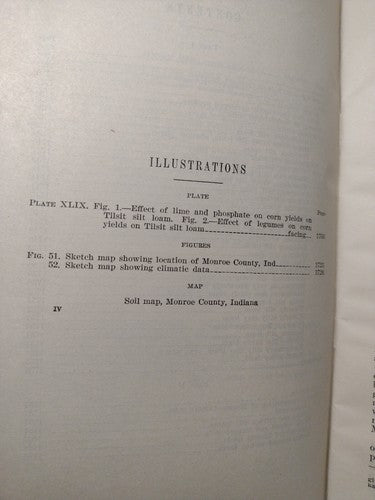 Soil Survey Of Monroe County: Part 2 By T.M. Bushnell -1928 Print -Soil Science