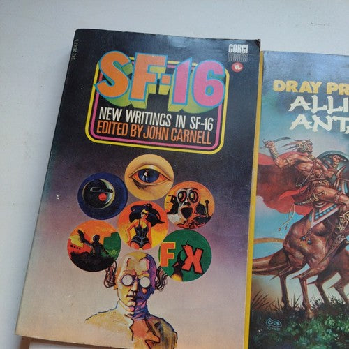 Vintage Sci-fi Fantasy Book Bundle -4 Titles -Fletcher Pratt, Karl Mahr, & More