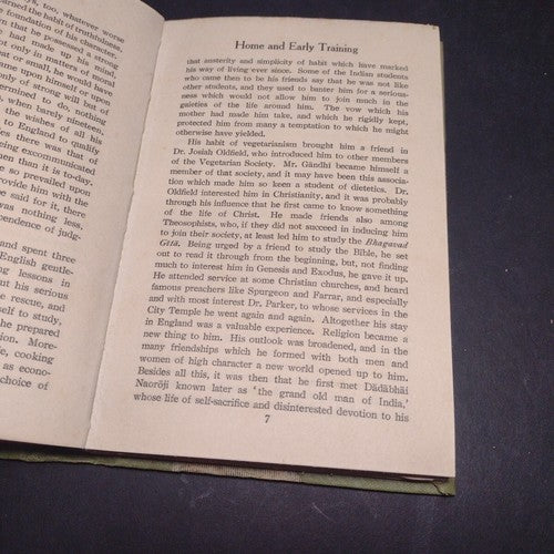 Mahatma Gandhi: An Essay In Appreciation by R. M. Gray -Hardcover -4th Imp -1931